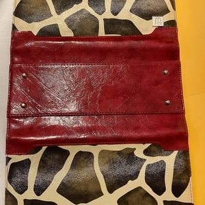 Animal Print and Red Miche Shell